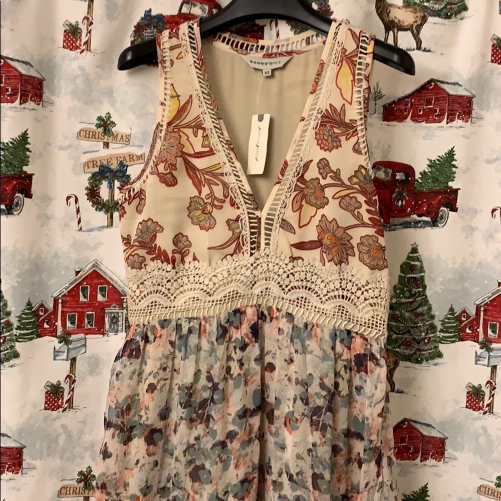 Anthropologie Cabaret maxi dress size XS - Picture 2 of 8
